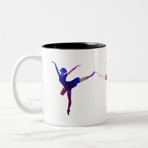 Ballerina Two-Tone Coffee Mug