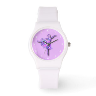 Ballerina Watch Ballet Dancer Girl - Purple