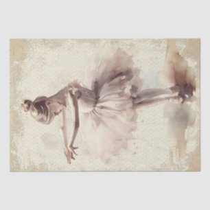 Ballerina Watercolor Tissue Paper