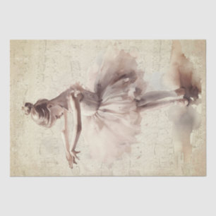 Ballerina Watercolor Tissue Paper