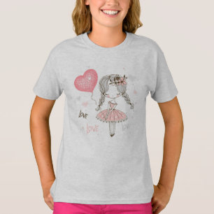 Ballerina with Balloon T-Shirt