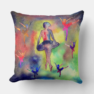Ballerinas among Stars Cushion