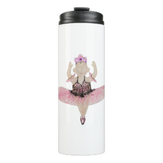 Ballerinas are cute thermal tumbler