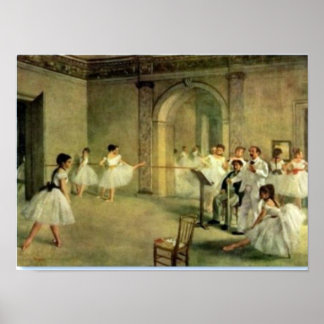 Ballerinas by Edgar Degas Poster