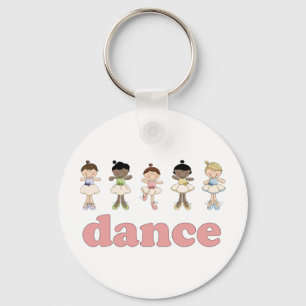 Ballerinas Dance Key Ring