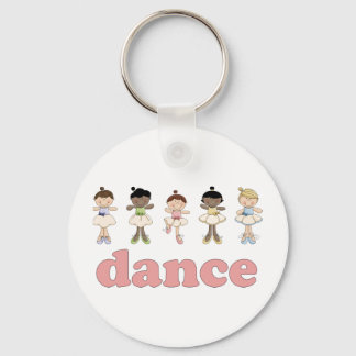Ballerinas Dance Key Ring