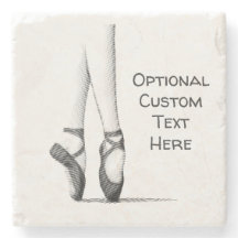 Ballerina's Feet 'En Pointe' With Your Own Words -