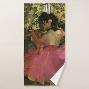 Ballerinas in Pink by Edgar Degas Bath Towel Set