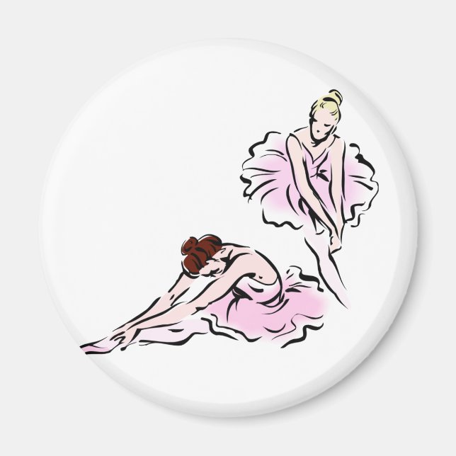 Ballerinas Magnet (Front)