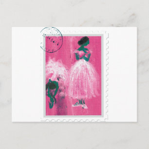 Ballerinas Marie L. Postcard