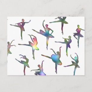 Ballerinas Postcard