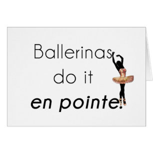 Ballerinas so it!