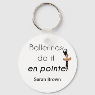 Ballerinas so it! key ring
