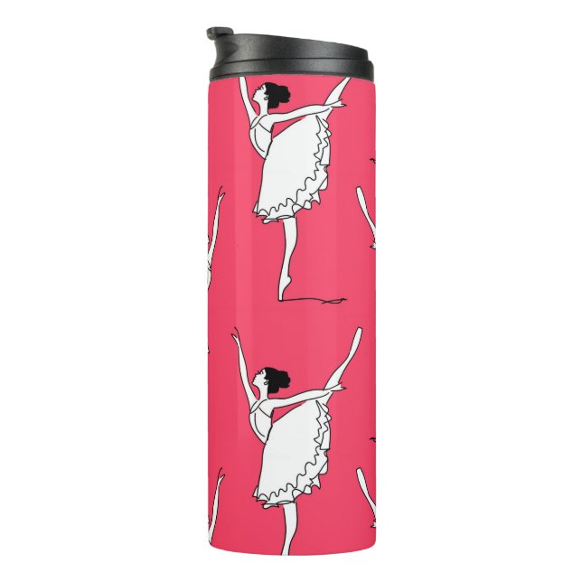 Ballerinas Thermal Tumbler (Rotated Right)