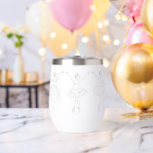 Ballerinas Thermal Wine Tumbler