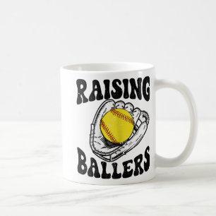 Ballers Softball Mum Baseball Mum Mothers Day Gift Coffee Mug