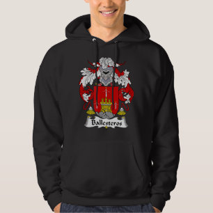 Ballesteros Coat of Arms Family Crest Hoodie