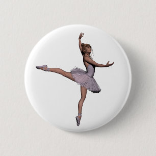 Ballet 6 Cm Round Badge