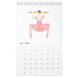 Ballet Art Calendar