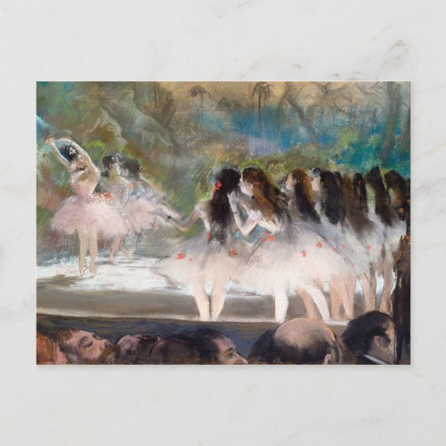 Ballet at the Paris Opera by Edgar Degas Postcard (Front)