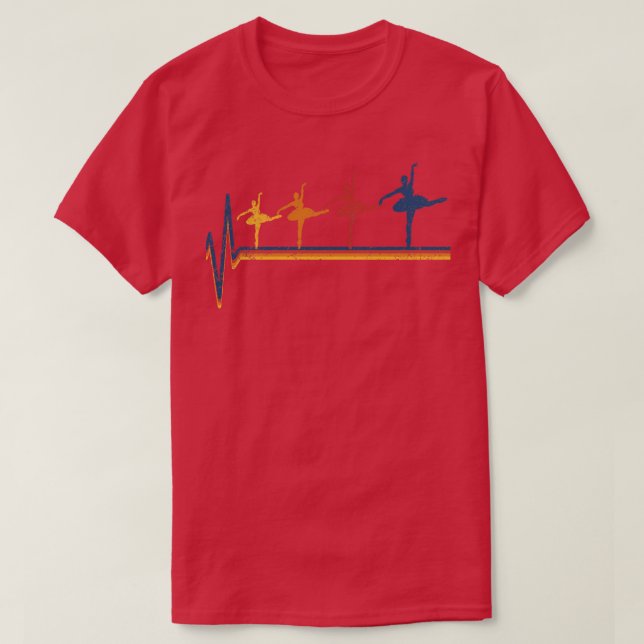 Ballet Ballerina Ballet Dancing Lifeline T-Shirt (Design Front)