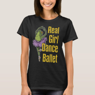 Ballet Ballerina Dancer Ballet Dance Costumes Frog T-Shirt