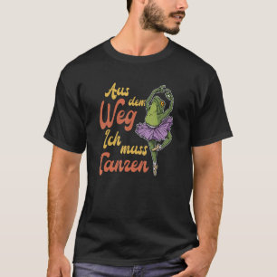 Ballet Ballerina Dancer Ballet Dance Costumes Frog T-Shirt
