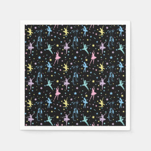 Ballet - Ballerina Dancer Shoes Napkin