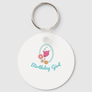 Ballet Birthday Birthday Outfit for Ballerina Key Ring