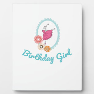 Ballet Birthday Birthday Outfit for Ballerina Plaque