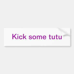 Ballet Bumper Sticker