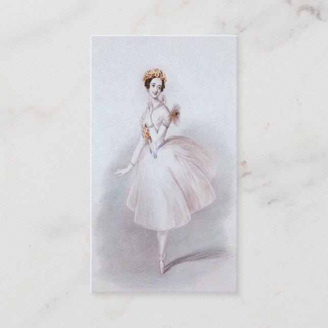 Ballet Business Card (Front)