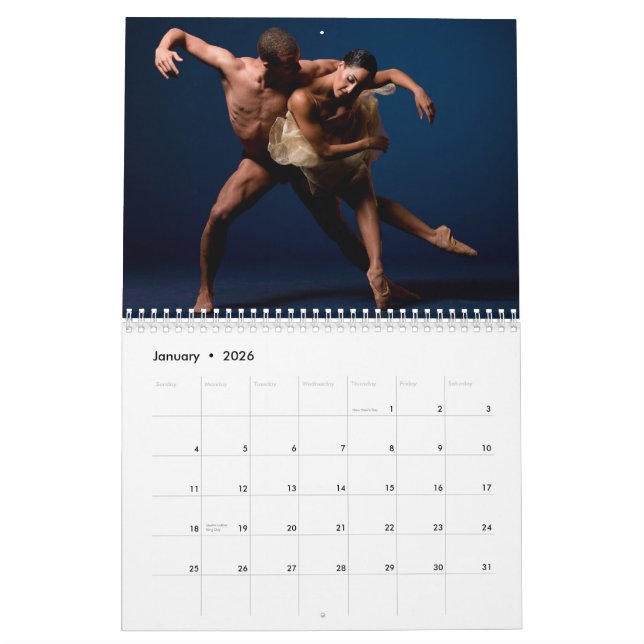 Ballet Calendar (Jan 2026)
