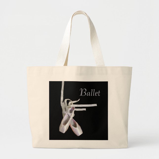 'Ballet' Canvas Tote (Front)