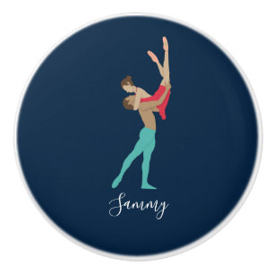Ballet Ceramic Knob