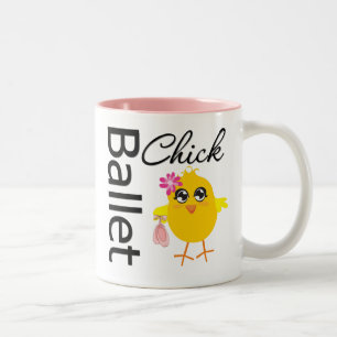 Ballet Chick Two-Tone Coffee Mug