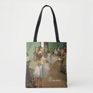 Ballet Class Edgar Degas Impressionist Tote Bag