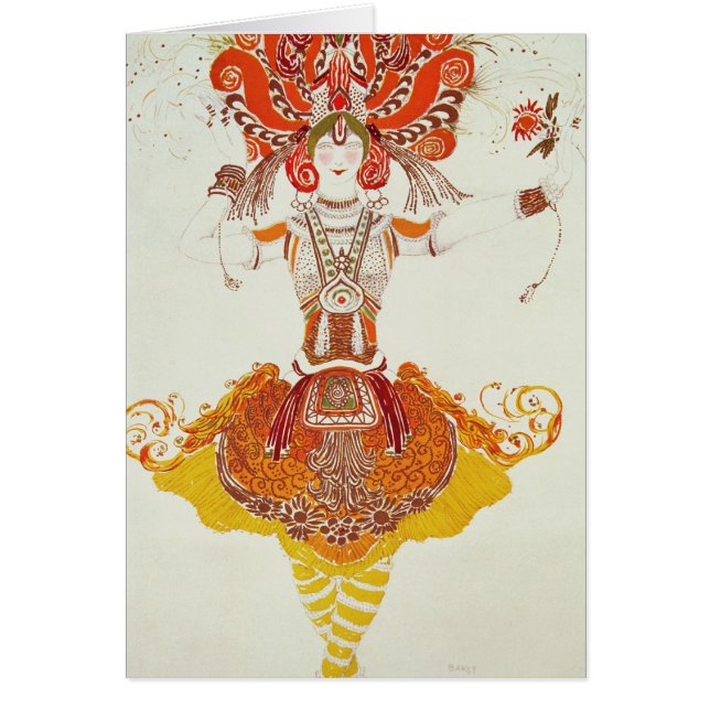 Ballet Costume for 'The Firebird', by Stravinsky (Front)