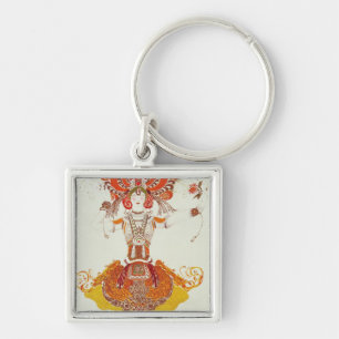 Ballet Costume for 'The Firebird', by Stravinsky Key Ring