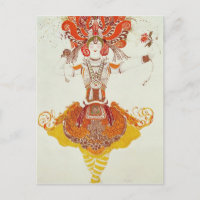Ballet Costume for 'The Firebird', by Stravinsky