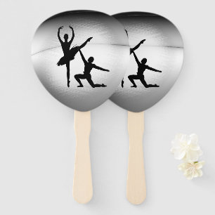 Ballet Couple Dance Hand Fan
