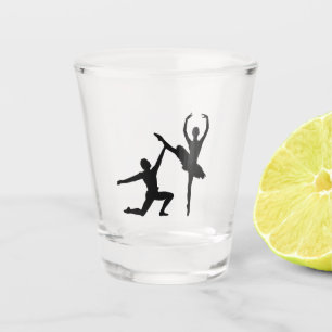 Ballet Couple Dance Shot Glass