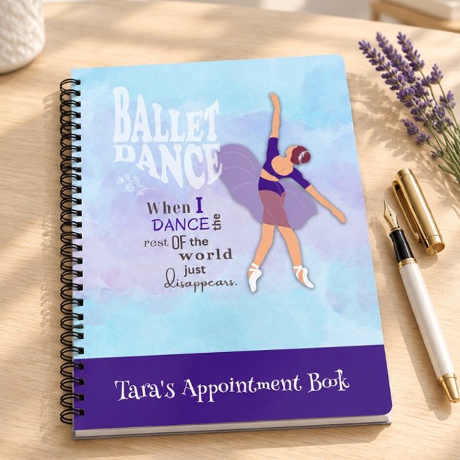 Ballet Dance Inspirational Notebook (Creator Uploaded)