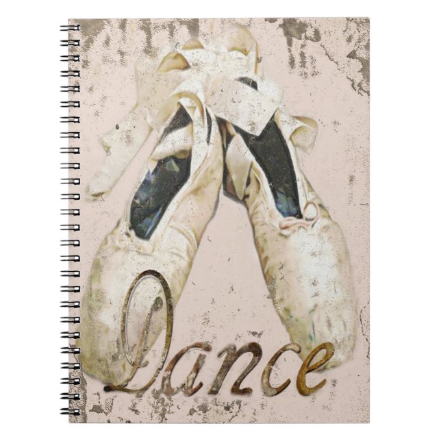 Ballet dance notebook1, Copyright Karen J Williams Notebook (Front)