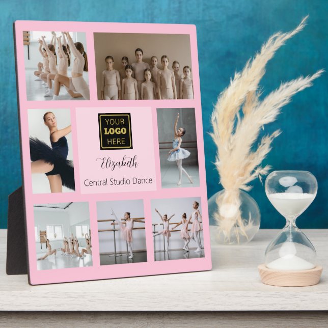 Ballet Dance Studio Photo Collage Plaque (Side)