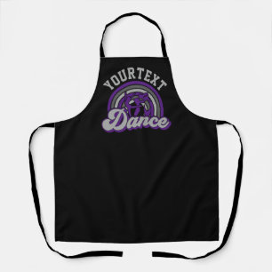 Ballet Dancer ADD TEXT Classic Dance Performer Apron