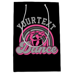 Ballet Dancer ADD TEXT Classic Dance Performer Medium Gift Bag
