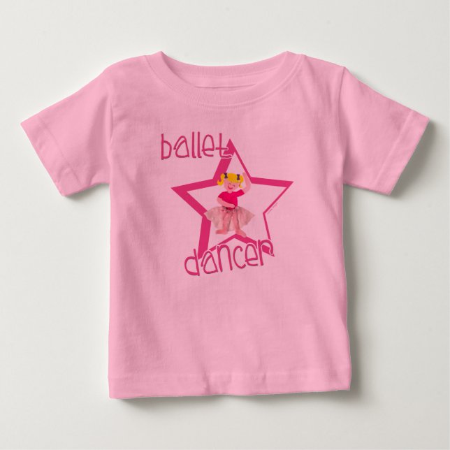 Ballet Dancer Baby T-Shirt (Front)