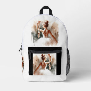 Ballet Dancer Backpack - Elegant & Chic