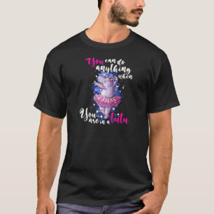 Ballet Dancer Ballerina Hippo Tutu Hippopotamus R T-Shirt